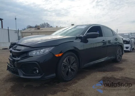 2017 Honda Civic Ex из США, поврежденный, VIN SHHFK7H53HU423325